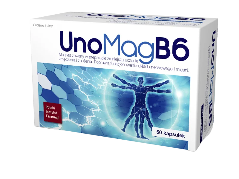 UnoMag B6, kapsułki, 50 kaps.