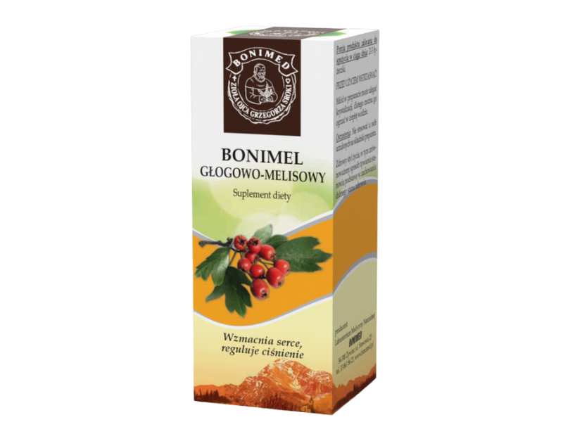 Bonimel głogowo-melisowy, płyn, 130 g