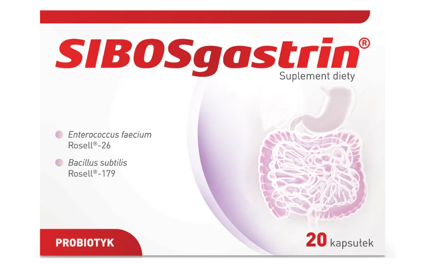 Polfa SIBOSgastrin, kapsułki, 20 kaps.