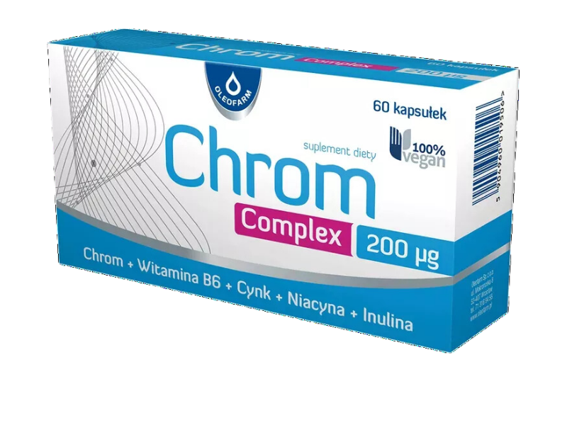 Chrom Complex, kapsułki twarde, 60 szt.