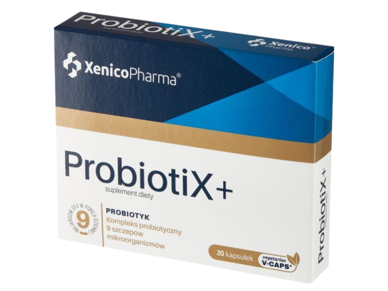 ProbiotiX+ kompleks probiotyczny, kapsułki, 60 kaps.