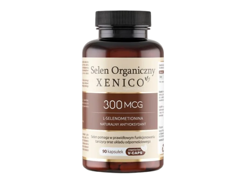 Selen organiczny Xenico, kapsułki, 300 µg, 90 szt.