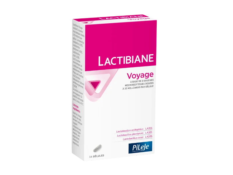 Lactibiane Podróż, kapsułki, 14 kaps.