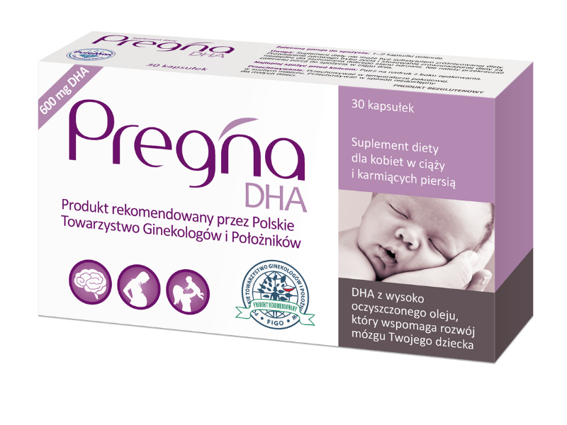 Pregna DHA, kapsułki, 30 kaps.