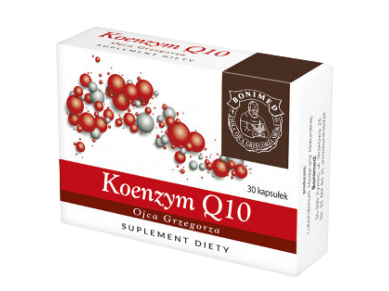 Koenzym Q10 witaminy Ojca Grzegorza, kapsułki, 100 mg, 30 kaps.