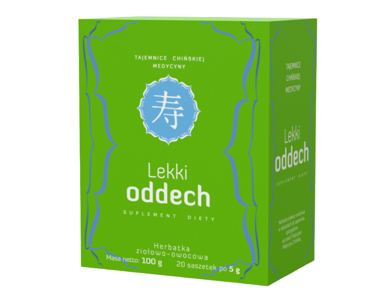 Lekki oddech, zioła do zaparzania, 20 saszetek