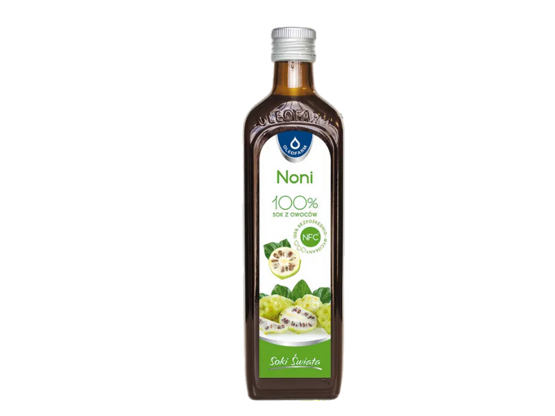 Noni 100% sok z owoców noni, płyn doustny, 490 ml
