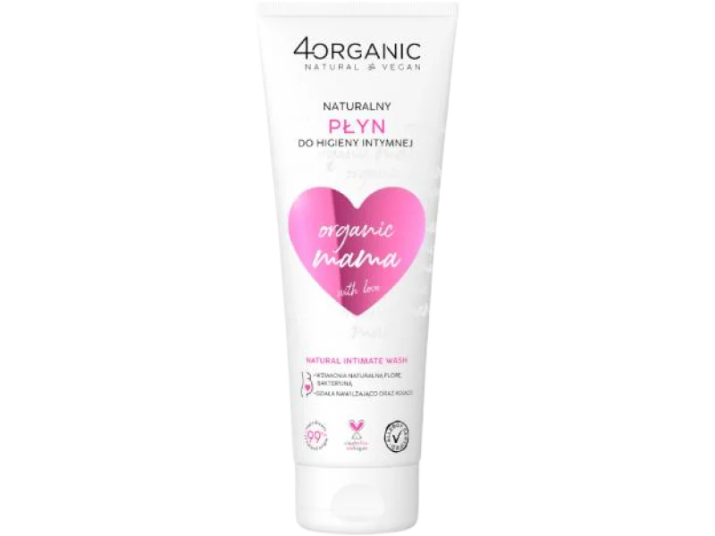 4ORGANIC Organic Mama Naturalny płyn do higieny intymnej, 250 ml