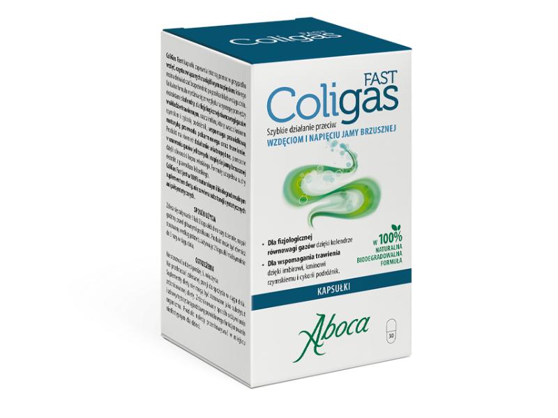 Coligas Fast, kapsułki, 30 kaps.