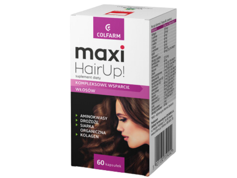 Maxi HairUp!, kapsułki, 60 kaps.