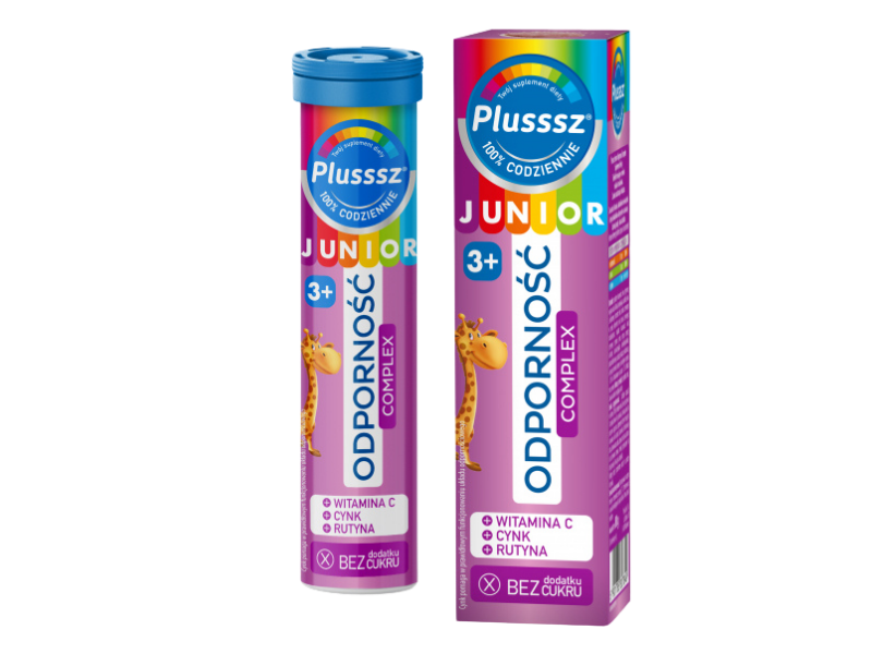 Plusssz Junior Odporność Complex, tabletki, 20 tabl.