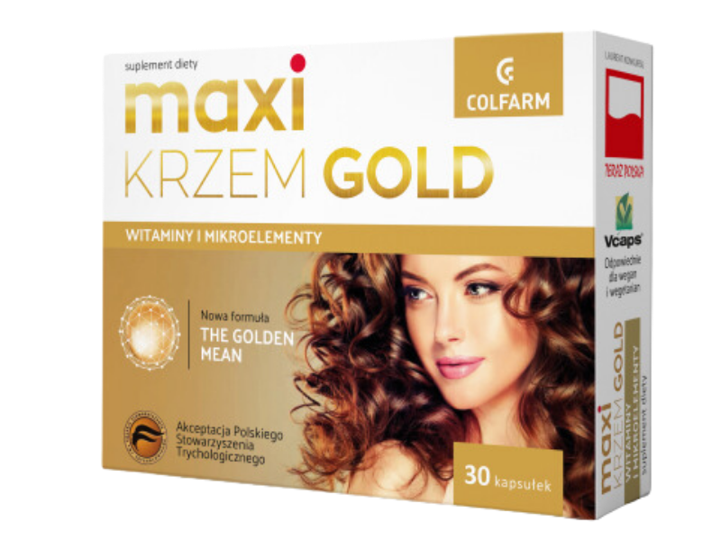 Colfarm Maxi Krzem Gold, kapsułki, 60 kaps.