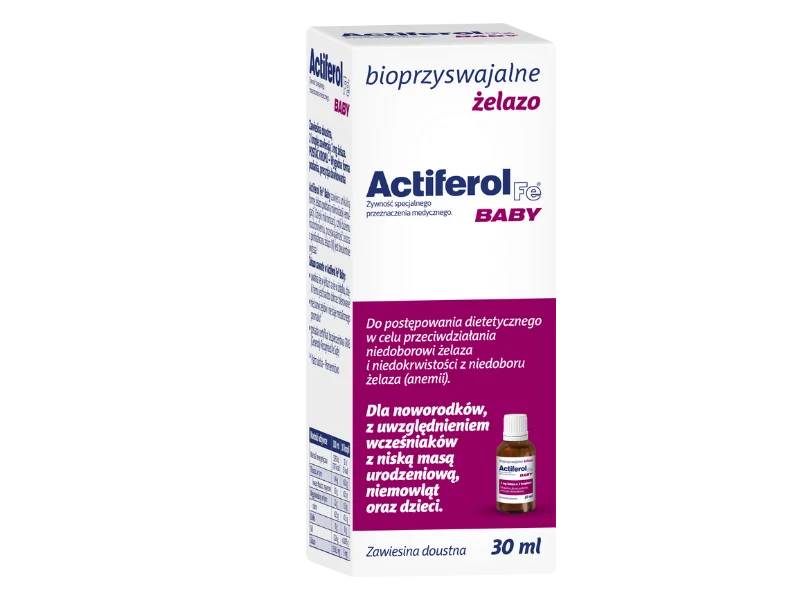 Actiferol Fe Baby, zawiesina doustna, 30 ml