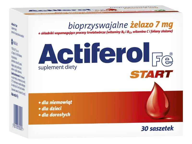 Actiferol Fe Start, saszetki, 30 sasz.