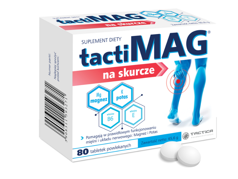 TactiMag, tabletki, 80 tabl.