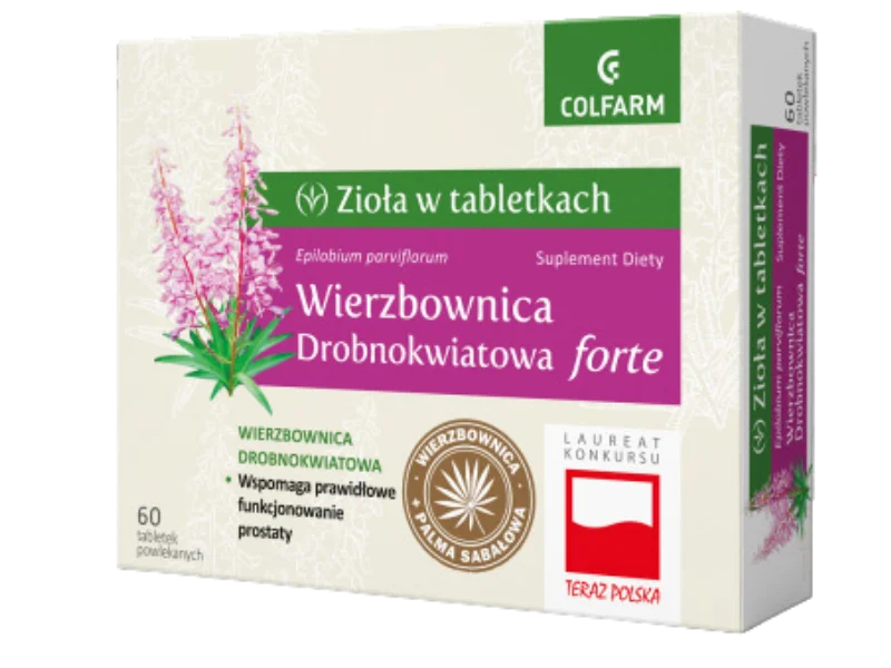 Colfarm Wierzbownica drobnokwiatowa Forte, tabletki, 60 tabl.