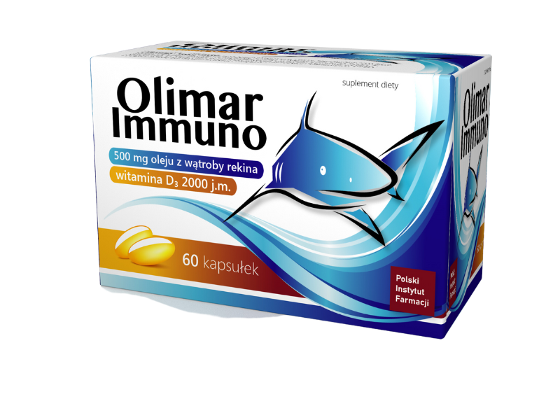 Olimar Immuno, kapsułki miękkie, 60 kaps.