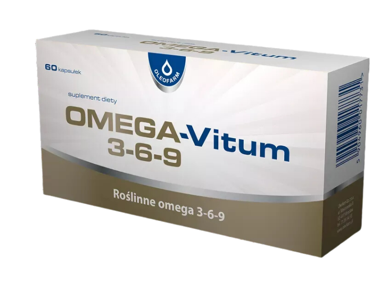 Oleofarm Omega-Vitum 3-6-9, kapsułki, 60 kaps.