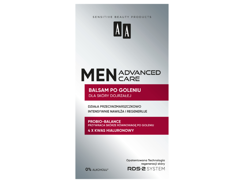 AA Men Advanced Care po goleniu dla skóry dojrzałej, balsam, 100 ml
