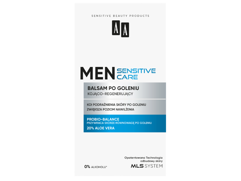 AA Men Sensitive kojąco-regenerujący, balsam, 100 ml