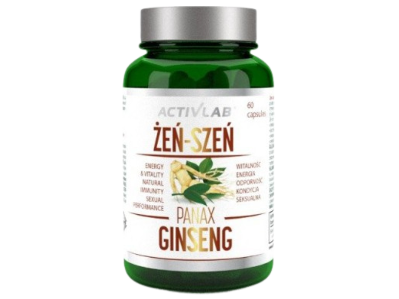 ACTIVLAB Żeń-Szeń Panax Ginseng, kapsułki, 37,5 mg, 60 kaps.