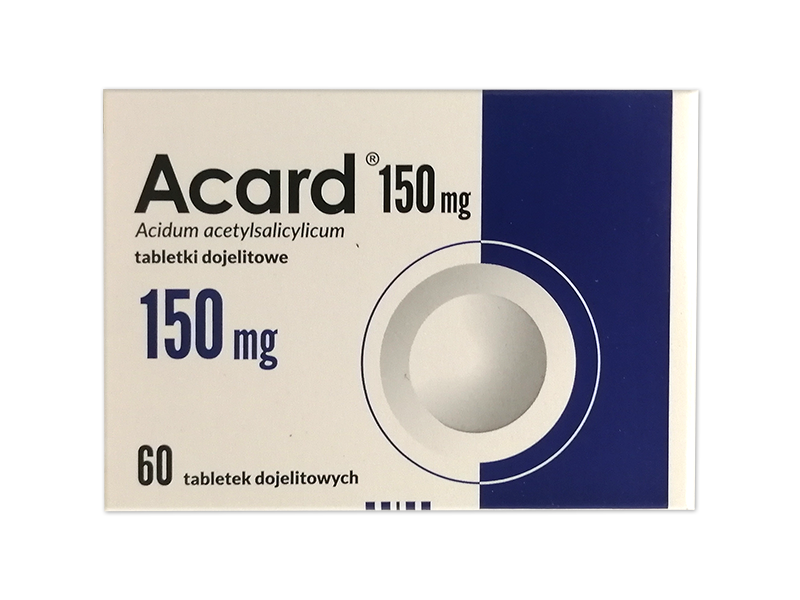 Acard, tabletki dojelitowe, 60 tabl.