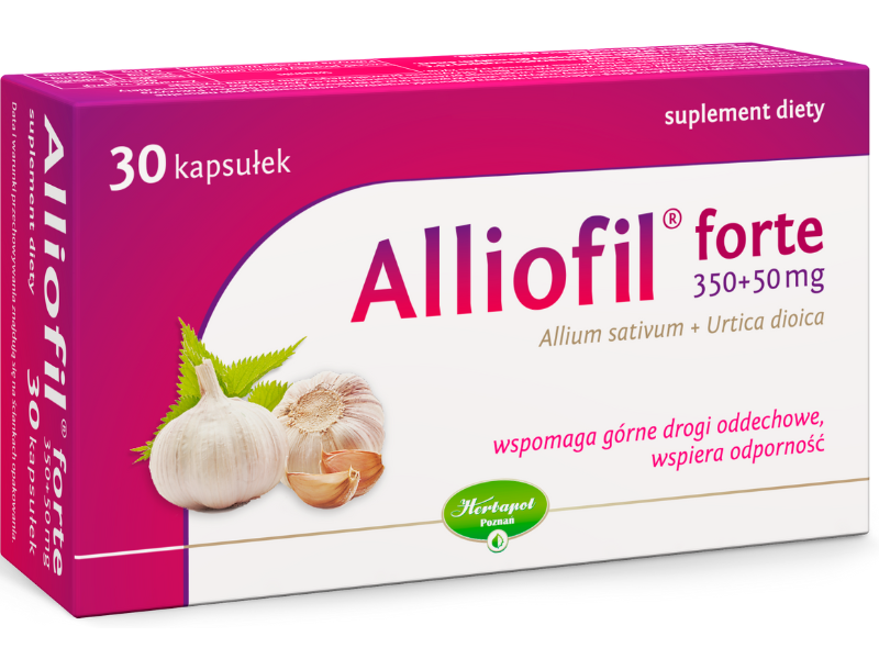 Alliofil Forte, kapsułki, 30 kaps.