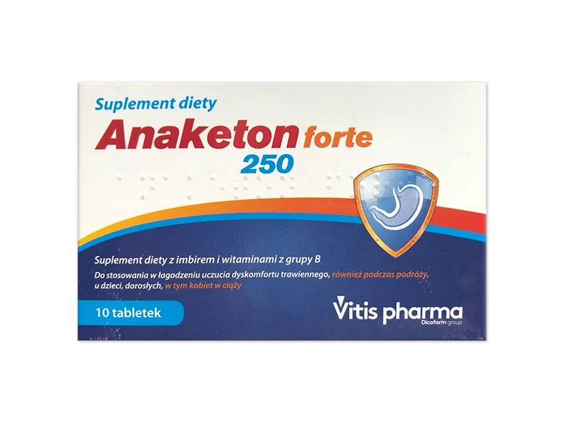 Vitis Pharma Anaketon Forte, tabletki, 10 tabl.