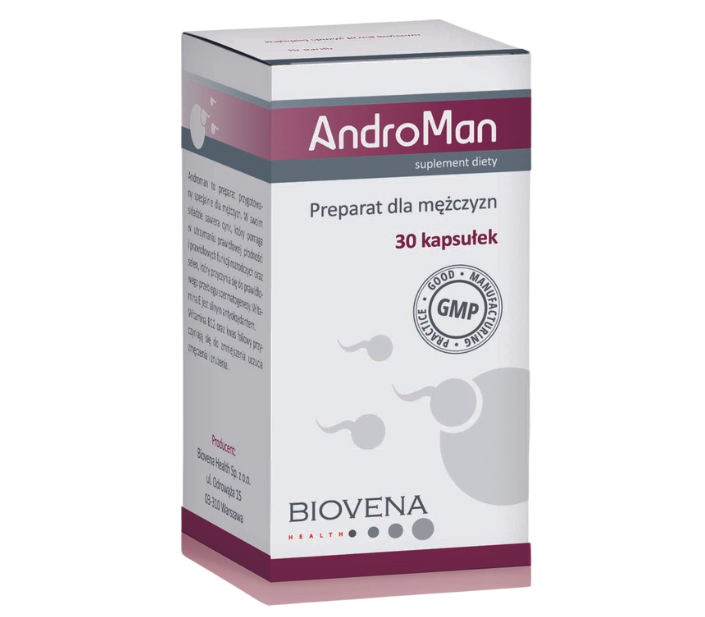 Androman, kapsułki, 30 kaps.