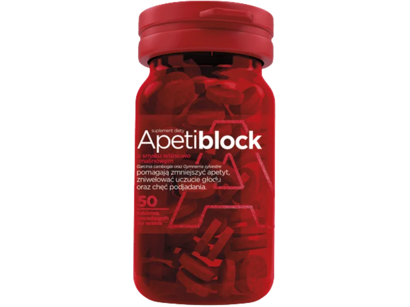 Apetiblock, tabletki do ssania, 50 tabl.