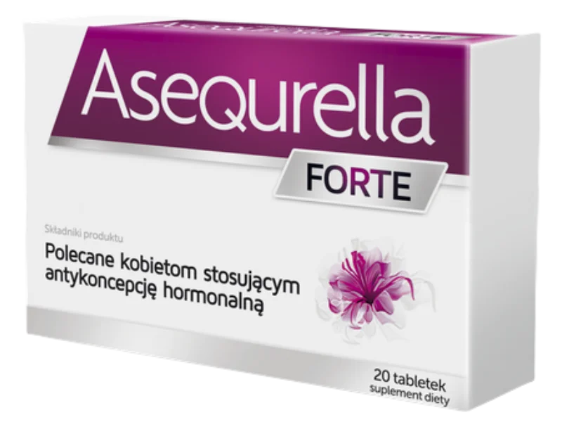 Asequrella forte, tabletki, 20 tabl.
