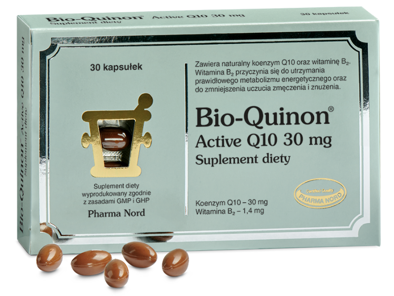 Bio-Quinon Active Q10, kapsułki, 30 kaps.