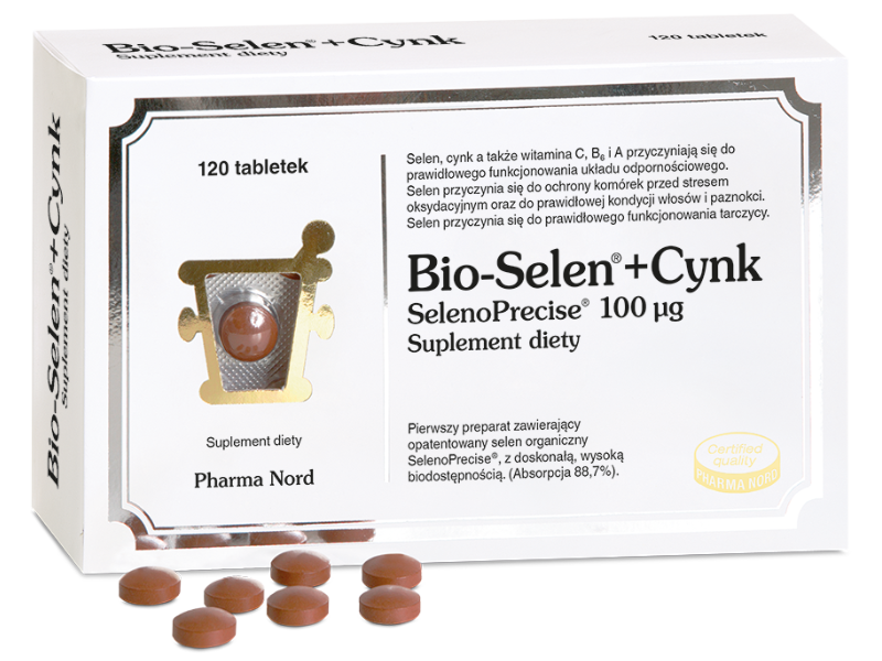 Pharma Nord Bio-Selen+Cynk, tabletki, 60 tabl.