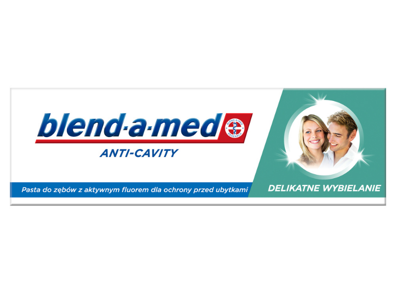 Blend-a-med Anti-Cavity delikatne wybielanie, pasta, 75 ml