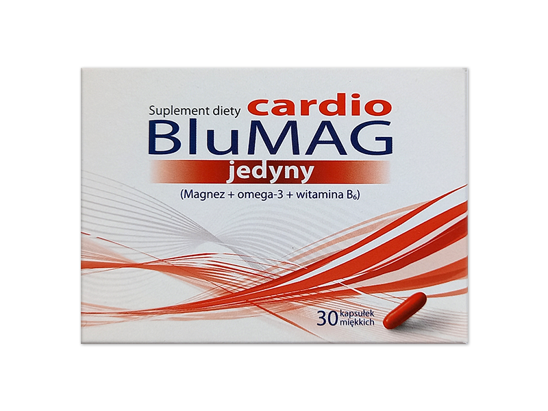 BluMag Cardio jedyny, kapsułki miękkie, 30 kaps.