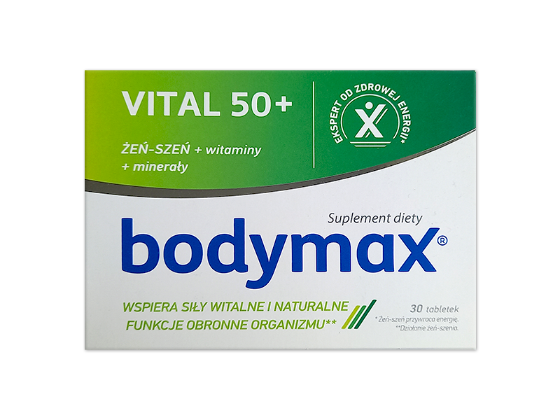 Bodymax Vital 50+, tabletki, 30 tabl.
