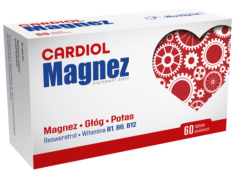 CARDIOL Magnez, tabletki, 60 tabl.