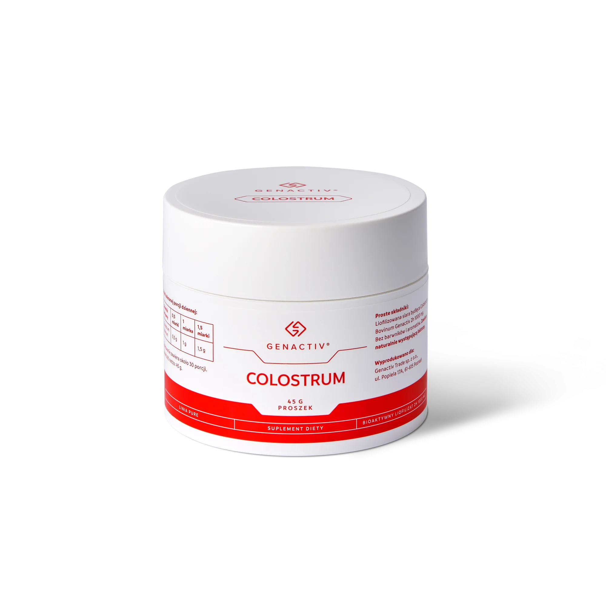 Genactiv Colostrum, proszek, 45 g