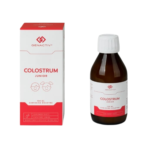 Colostrum Junior Genactiv, zawiesina doustna, 150 ml