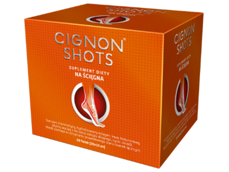 Cignon Shots na ścięgna, płyn, 20 ml