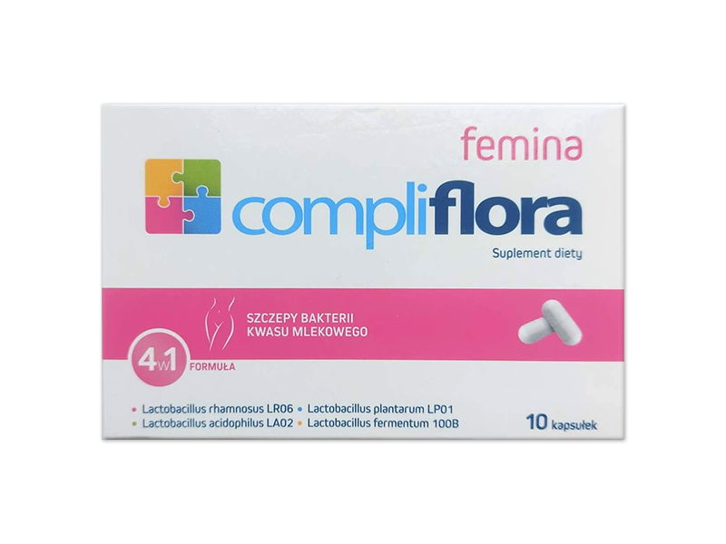 Compliflora femina, kapsułki, 10 kaps.