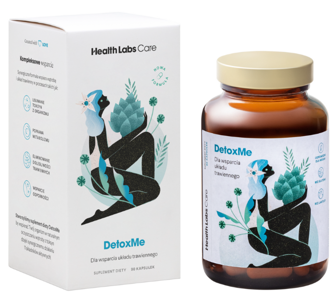 Health Labs Care DetoxMe, kapsułki, 90 kaps.