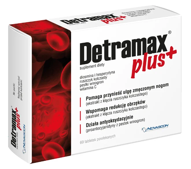 Detramax Plus, tabletki, 60 tabl.