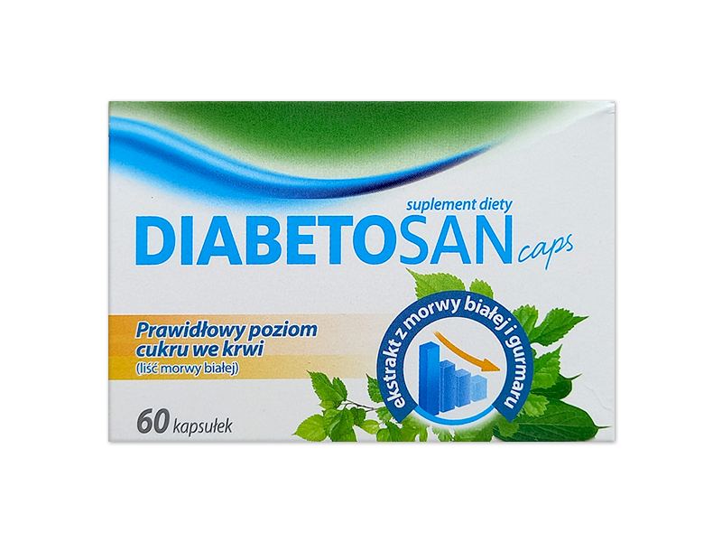 Diabetosan Caps, kapsułki, 60 kaps.