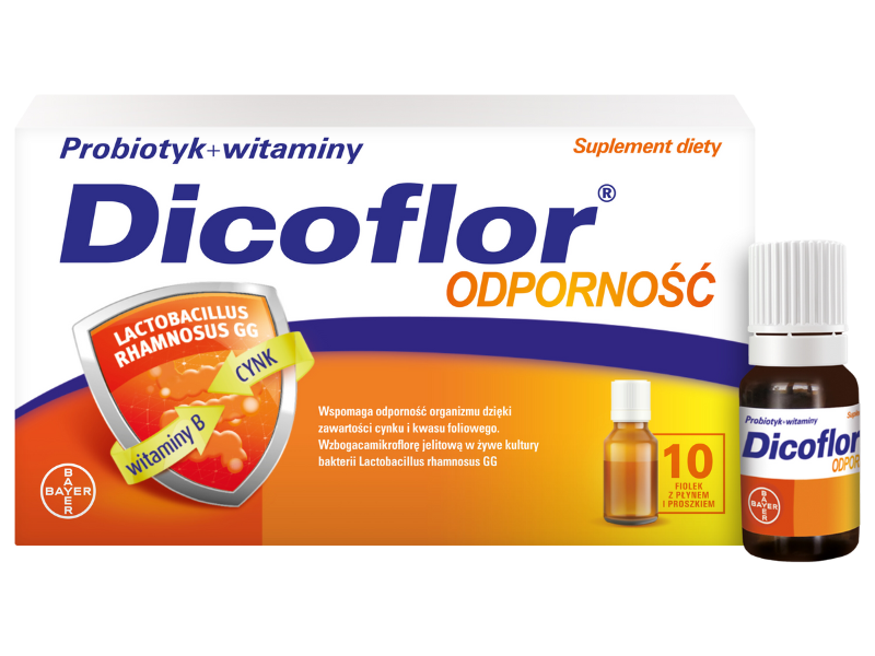 Bayer Dicoflor odporność, płyn, 10 fiol.