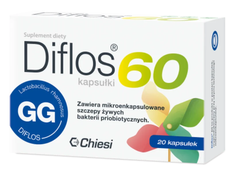 Diflos 60, kapsułki, 20 kaps.