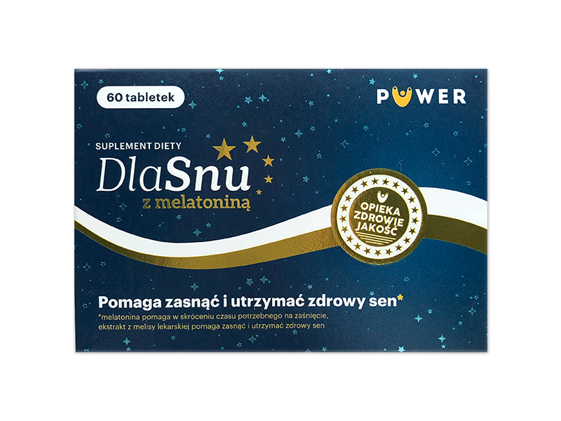 Dla snu z melatoniną, tabletki, 60 tabl.