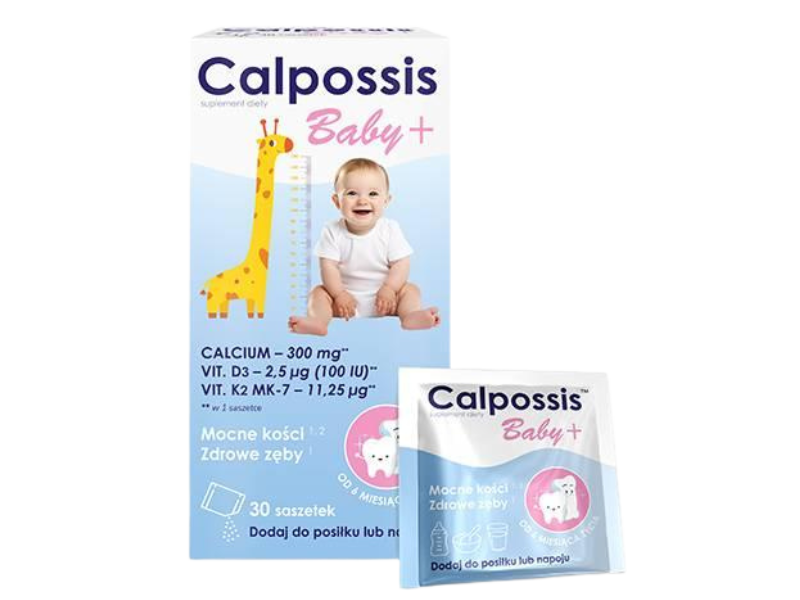Domowa Apteczka Calpossis Baby +, saszetki, 30 sasz.