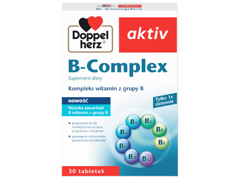 Doppelherz Activ B-Complex, tabletki, 30 tabl.