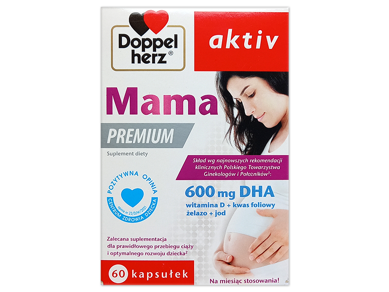 Doppelherz Aktiv Mama PREMIUM, kapsułki, 60 kaps.